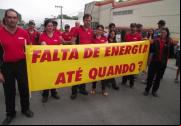 Protesto - Melhorias na energia elétrica 