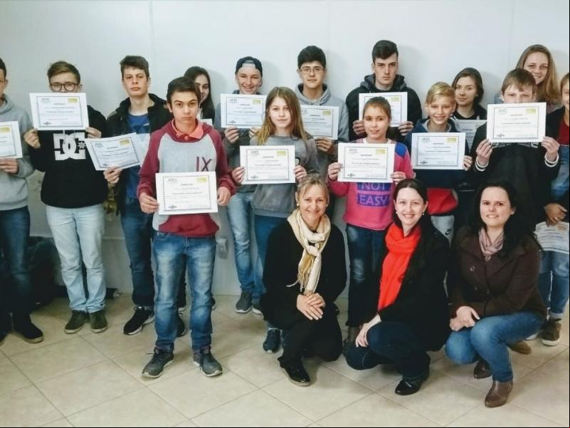 Encerramento do Curso Crescendo e Empreendendo e visita no Hotel Venturi 
