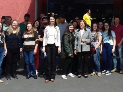 AEI leva grupo de Itaiópolis para a Feira do Empreendedor