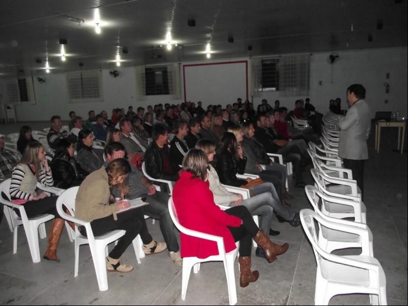 A palestra a Arte de Vender foi um grande sucesso