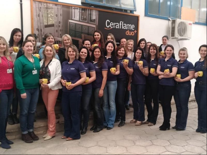 Mulheres empreendedoras visitam empresas de Rio Negrinho